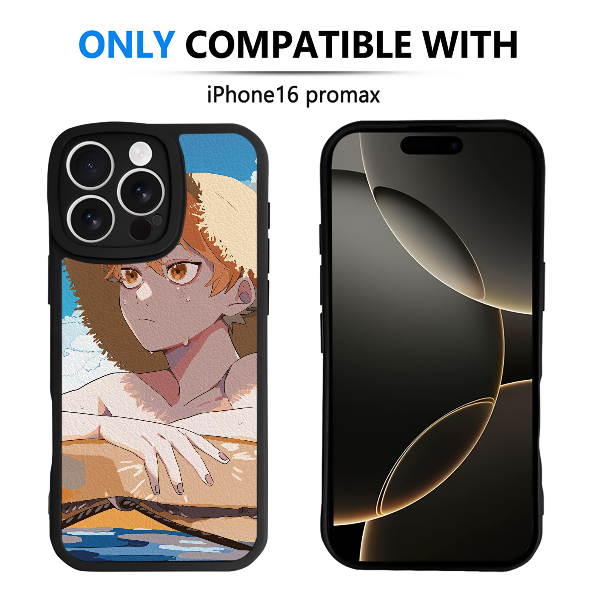 （画像用） ハイキュー!! Haikyu!! 【iPhone 16シリーズ対応】シリコンスマホケース（レザー調） 材質：シリコン